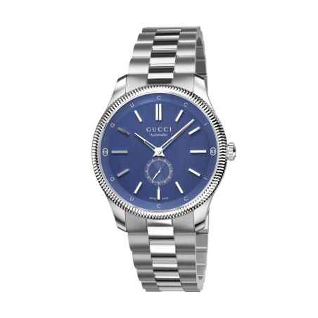 OROLOGIO AUTOMATICO BLU 40MM UOMO GUCCI G-TIMELESS YA126389 Gucci