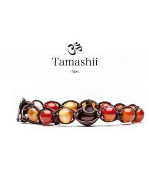 BRACCIALE CORNIOLA UOMO-DONNA TAMASHII 1 GIRO BHS900-19 Tamashii