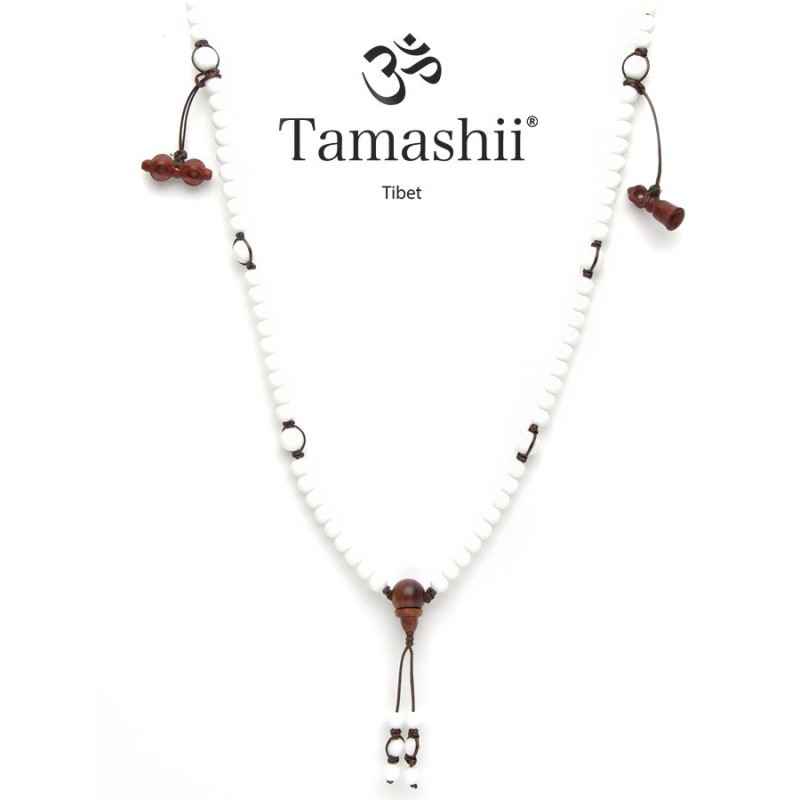 Collana In Legno Retrò Ciondolo Croce Lunghezza Regolabile - Foto 8