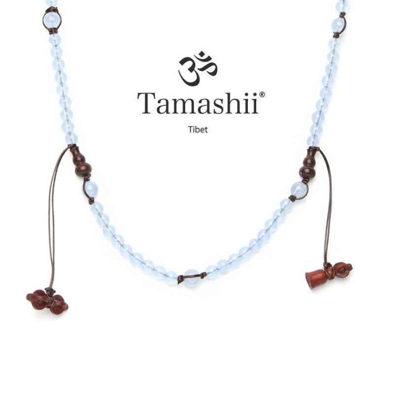 COLLANA AGATA AZZURRA UOMO-DONNA TAMASHII MUDRA CORTO COLLANA AGATA AZZURRA UOMO-DONNA TAMASHII MUDRA CORTO