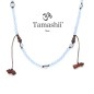 COLLANA AGATA AZZURRA UOMO-DONNA TAMASHII MUDRA CORTO COLLANA AGATA AZZURRA UOMO-DONNA TAMASHII MUDRA CORTO