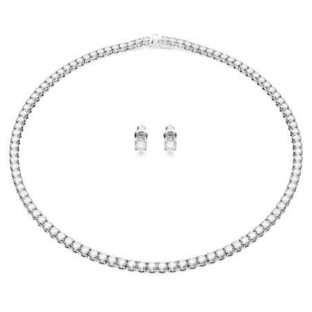 SET MATRIX TENNIS BIANCO TAGLIO TONDO DONNA SWAROVSKI 5647730 Swarovski