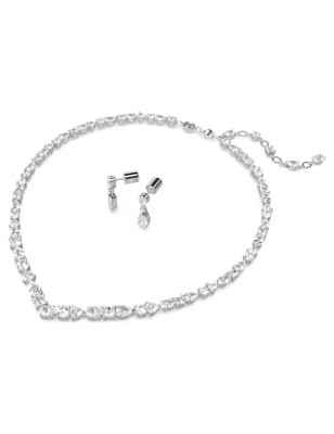 SET MESMERA TAGLIO MISTO BIANCO DONNA SWAROVSKI