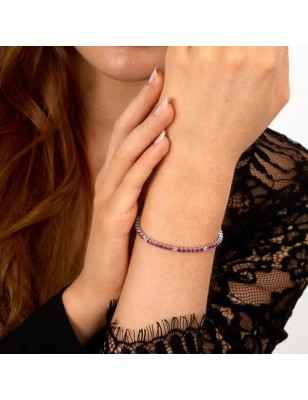 BRACCIALE TENNIS ZIRCONI ROSSI E BIANCHI DONNA MORELLATO  SAIW230 MORELLATO