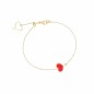 BRACCIALE CUORE ROSSO DONNA MAMAN ET SOPHIE LOGO