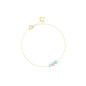 BRACCIALE 18KT APATITE E TOPAZIO ROSA MAMAN ET SOPHIE