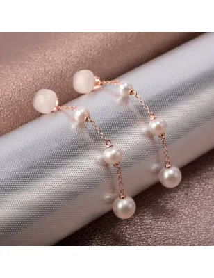 ORECCHINI LUNGHI PERLA GEMMA DONNA MORELLATO  SATC04 Morellato