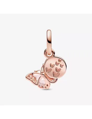 CHARM PENDENTE FARFALLA ROSA DONNA PANDORA 