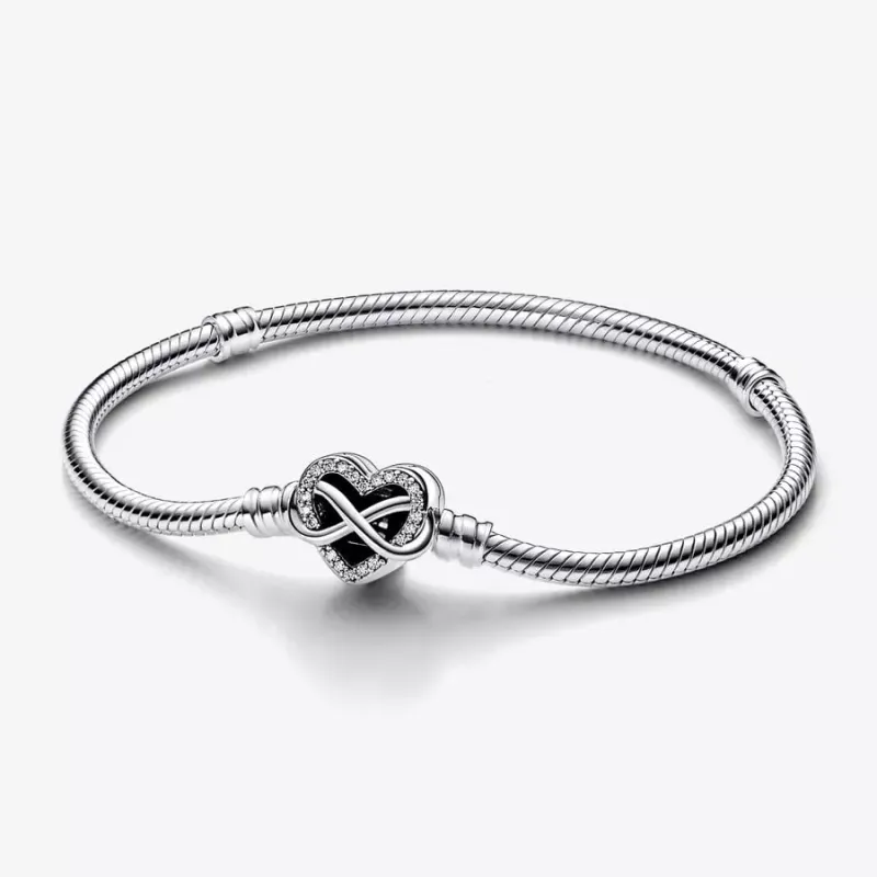 BRACCIALE CHIUSURA CUORE INFINITO CM.17 DONNA PANDORA 