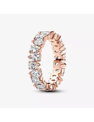 ANELLO FASCIA GOCCE ASIMMETRICHE MIS.52 DONNA PANDORA 