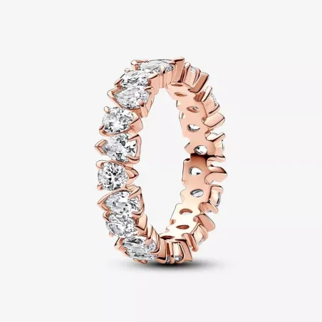 ANELLO FASCIA GOCCE ASIMMETRICHE MIS.56 DONNA PANDORA 183021C01-56 Pandora