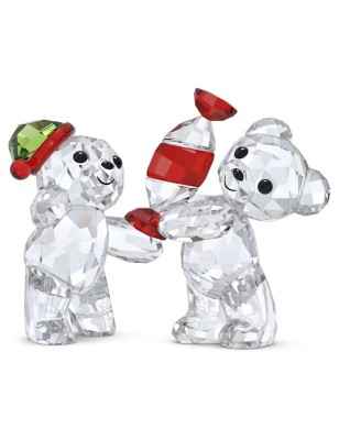 DECORAZIONE ORSETTO KRIS NATALIZIO 2023 SWAROVSKI 5652642 Swarovski