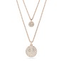 COLLANA PENDENTE STRATIFICATO METEORA ROSE DONNA SWAROVSKI COLLANA PENDENTE STRATIFICATO METEORA ROSE DONNA SWAROVSKI