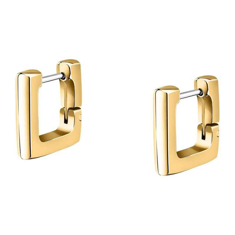 ORECCHINI SQUARE DORATO CREOLE DONNA MORELLATO 