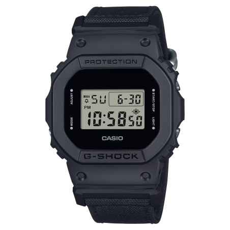 OROLOGIO TOTAL BLACK CORDURA UOMO CASIO G-SHOCK DW-5600BCE-1ER Casio