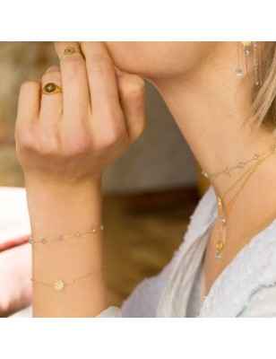 BRACCIALE 18KT CON APATITE DONNA MAMAN ET SOPHIE 