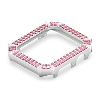 COVER APPLE WATCH SERIE 4 E 5 ROSA SWAROVSKI