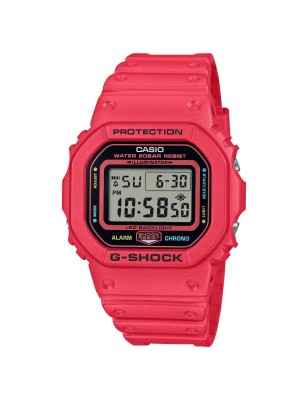 OROLOGIO ROSSO VIVACE IN RESINA A BASE BIO UOMO CASIO G-SHOCK DW-5600EP-4ER Casio