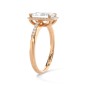 ANELLO ORO ROSA DIAMANTI COLTIVATI DONNA AMA ANELLO ORO ROSA DIAMANTI COLTIVATI DONNA AMA