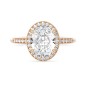 ANELLO ORO ROSA DIAMANTI COLTIVATI DONNA AMA ANELLO ORO ROSA DIAMANTI COLTIVATI DONNA AMA