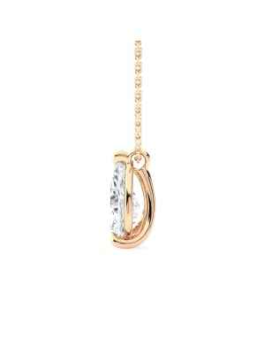 COLLANA ORO ROSA DIAMANTE COLTIVATO DONNA AMA  AMA-GI-201-16 AMA