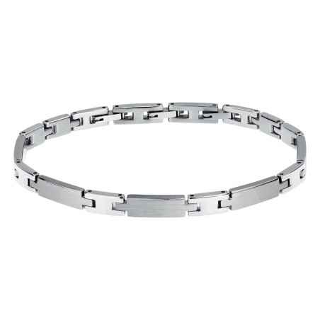 BRACCIALE ACCIAIO LUCIDO SATINATOMOTOWN UOMO MORELLATO  SALS97 Morellato