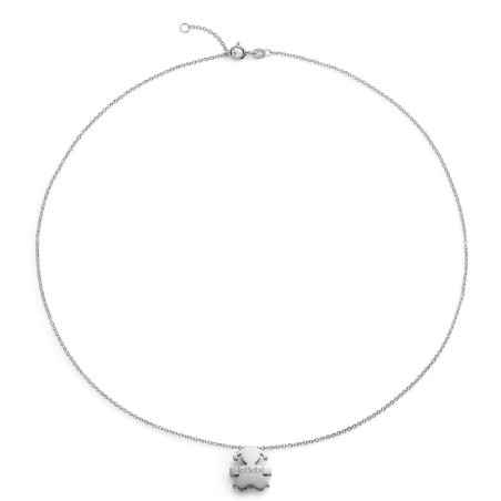 COLLANA CIONDOLO CATENA SAGOMA BIMBA I TESORINI BIG DONNA LE BEBE'  LBB903 LE BEBE'