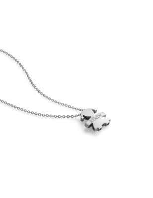 COLLANA CIONDOLO CATENA SAGOMA BIMBA I TESORINI BIG DONNA LE BEBE'  LBB903 Le Bebe'