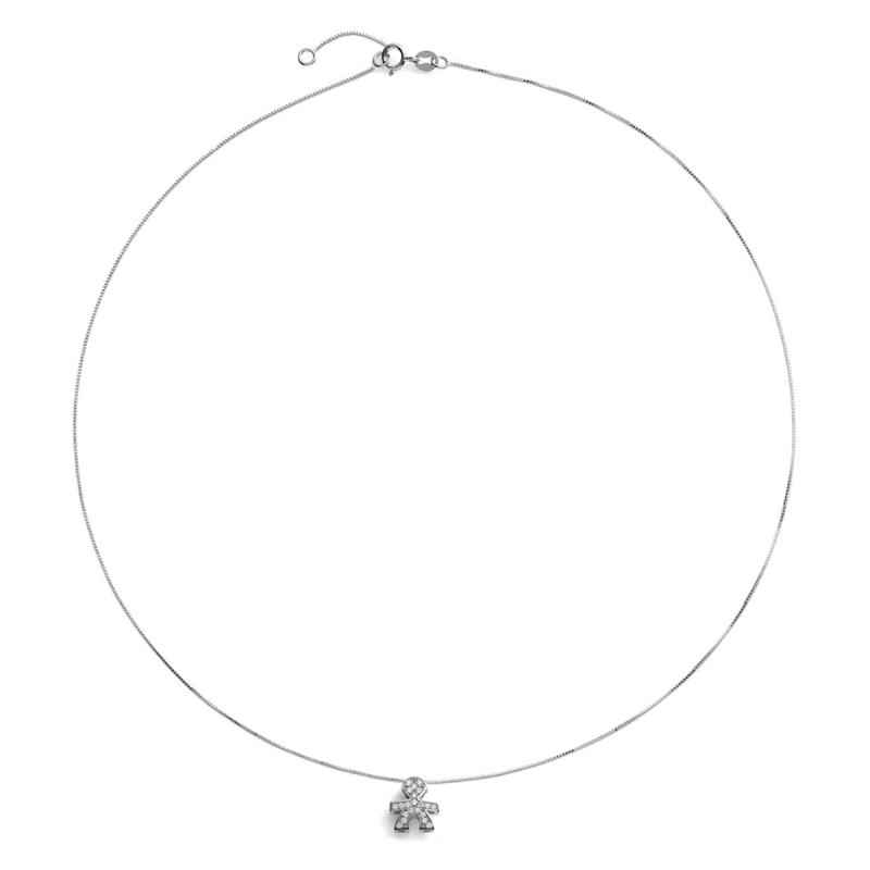 COLLANA CIONDOLO BIMBO ORO DIAMANTI I TESORINI DONNA LE BEBE' COLLANA CIONDOLO BIMBO ORO DIAMANTI I TESORINI DONNA LE BEBE'