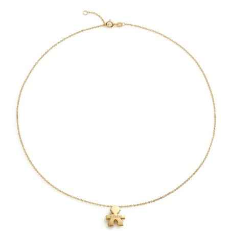 COLLANA CIONDOLO BIMBO ORO GIALLO I TESORINI BIG DONNA LE BEBE'  LBB900 LE BEBE'