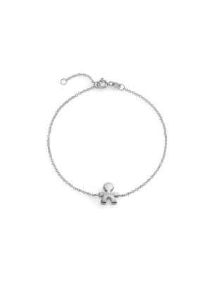 BRACCIALE BIMBO ORO BIANCO I TESORINI BIG DONNA LE BEBE'  LBB908 LE BEBE'