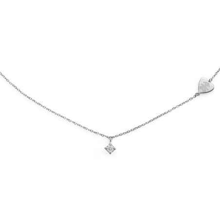COLLANA BIMBA ORO DIAMANTE PER SEMPRE DONNA LE BEBE' 