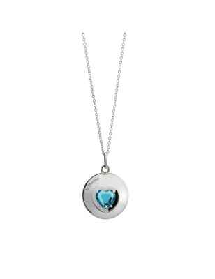 COLLANA ARGENTO DUE PIETRE COLORATE SUONAMORE DONNA LE BEBE'  SNM070 LE BEBE'