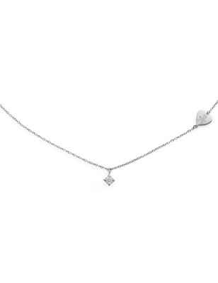 COLLANA BIMBO ORO DIAMANTE PER SEMPRE DONNA LE BEBE' 