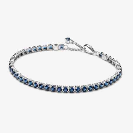 BRACCIALE TENNIS PIETRE BLU 18CM DONNA PANDORA TIMELESS 591469C02-18 Pandora