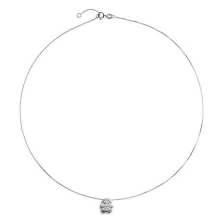 COLLANA CIONDOLO BIMBA ORO DIAMANTI I TESORINI DONNA LE BEBE'  LBB951 LE BEBE'