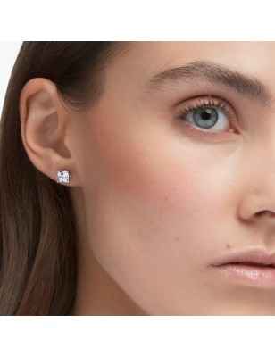 ORECCHINI A LOBO ATTRACT TAGLIO SQUADRATO DONNA SWAROVSKI  5430365 Swarovski