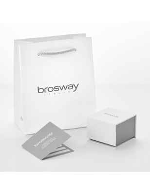 ANELLO AFFINITY PERLA ZIRCONE M14 PVD ORO BROSWAY BFF191B Brosway