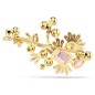 SPILLA GEMA CRYSTAL PEARL FIORE ROSA DONNA SWAROVSKI SPILLA GEMA CRYSTAL PEARL FIORE ROSA DONNA SWAROVSKI