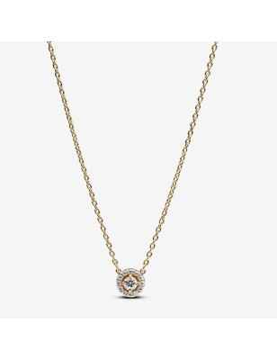 COLLANA PUNTO LUCE E PAVÈ DONNA PANDORA  363548C01-45 Pandora