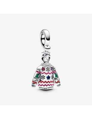 CHARM PENDENTE MAGLIONE DI NATALE DONNA PANDORA  793596C01 Pandora