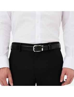CINTURA PELLE NERA MARRONE UOMO MONTBLANC MEISTERSTUCK 114412 MONTBLANC