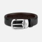 CINTURA PELLE NERA MARRONE UOMO MONTBLANC MEISTERSTUCK CINTURA PELLE NERA MARRONE UOMO MONTBLANC MEISTERSTUCK