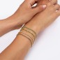 BRACCIALE TENNISMANIA DORATO ZIRCONI VERDI DONNA AMEN BRACCIALE TENNISMANIA DORATO ZIRCONI VERDI DONNA AMEN