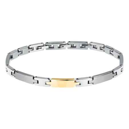BRACCIALE ACCIAO PARTICOLARE DORATO MOTOWN UOMO MORELLATO  SALS99 MORELLATO
