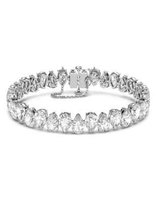 BRACCIALE TAGLIO PEAR RODIO DONNA SWAROVSKI MILLENIA 5598350 Swarovski