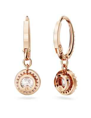 ORECCHINI PENDENTI TAGLIO TONDO PAVE' DONNA SWAROVSKI  5638769 Swarovski