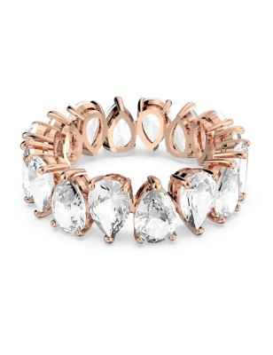 ANELLO VITTORE PLACCATO ORO ROSA MIS.52 DONNA SWAROVSKI  5586164 Swarovski