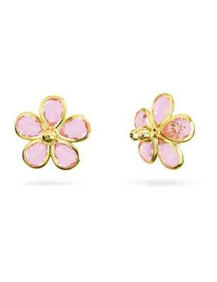 ORECCHINI A LOBO FLORERE FIORE ROSA DONNA SWAROVSKI  5656635 SWAROVSKI