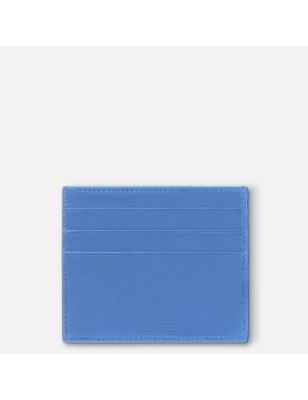 PORTA CARTE DI CREDITO DUSTY BLUE UOMO-DONNA MONTBLANC MEISTERSTUCK - category_name - XDMG De Marchi Gianotti